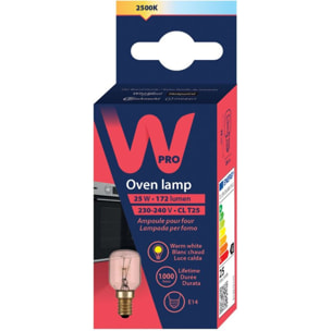 Ampoule WPRO E14 T25 25W 220V