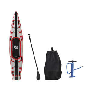 Paddle "Sup wave K1" - 365 x 76 x 15 cm - Rouge
