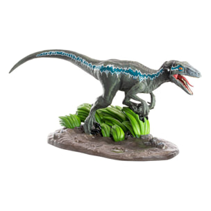 Jurassic Park Toyllectible Treasure Statua Velociraptor Blue Raptor Recon 8 Cm Noble Collection