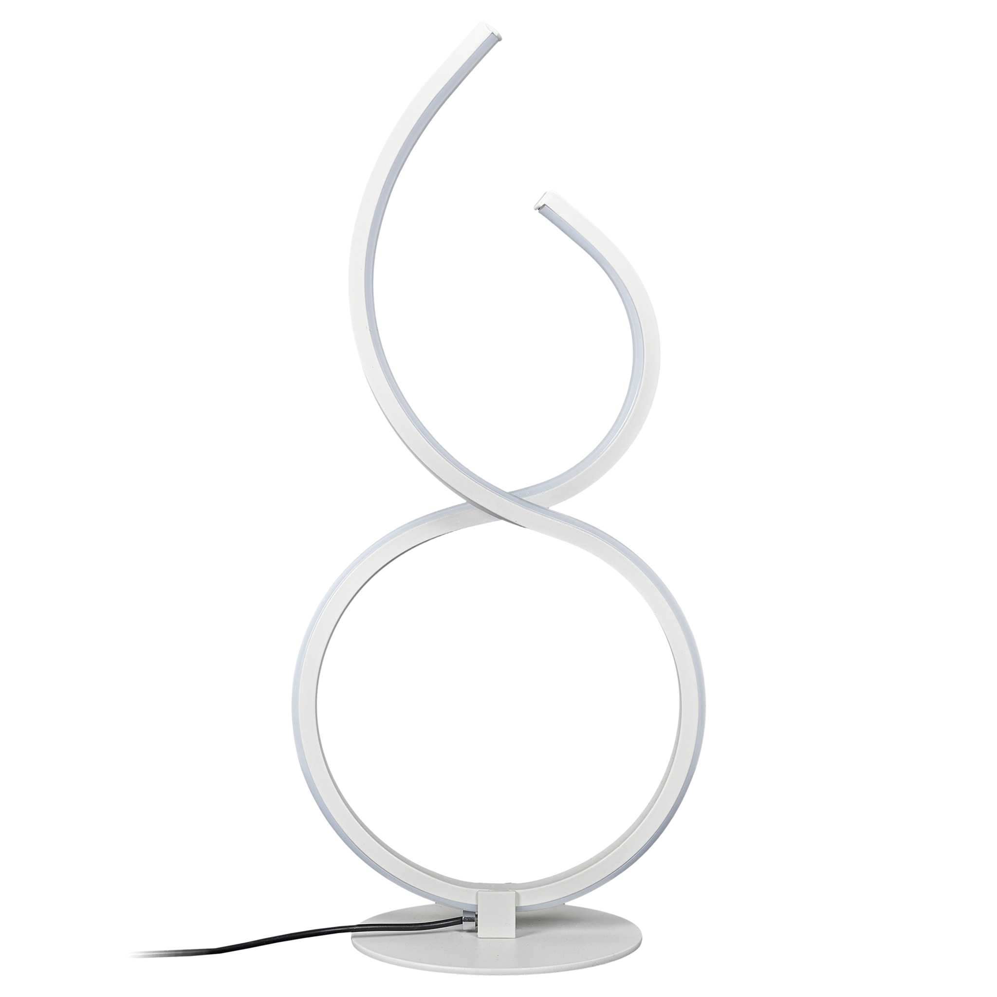 LAMPE LED DESIGN BLANC