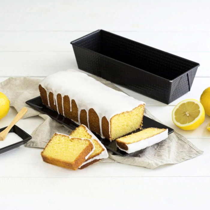 Lot de 2 moules à cake 25,5 cm Zenker Black Metallic