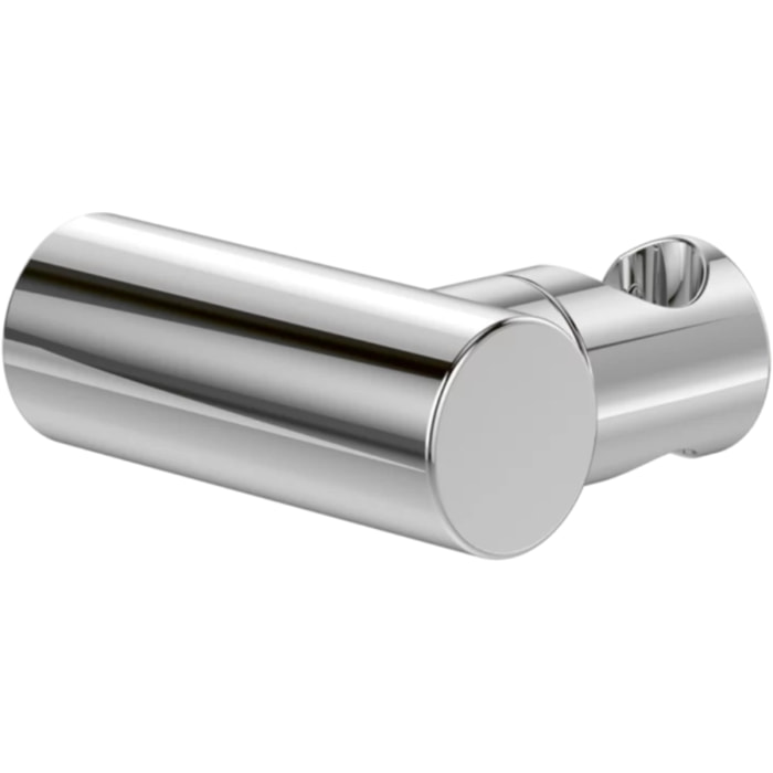 Support mural pour douchette Universal rond Chrome