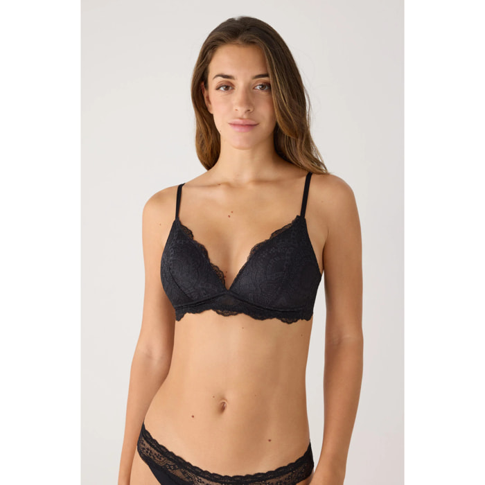 Reggiseno senza ferretto con imbottitura