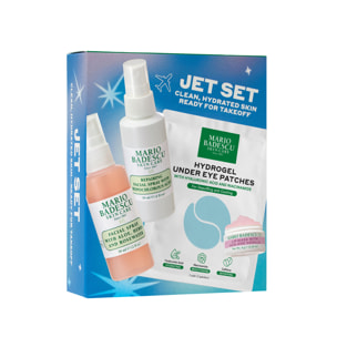 Jet Set - Coffret Brume Visage à l'Aloe Vera 59 ml + Brume Visage Réparatrice 59 ml + 2 Produits