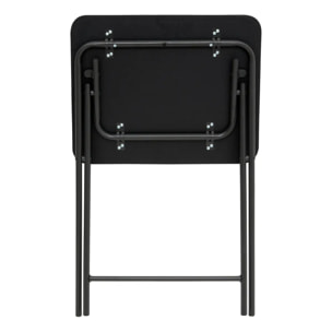 Table pliante 1 place noir