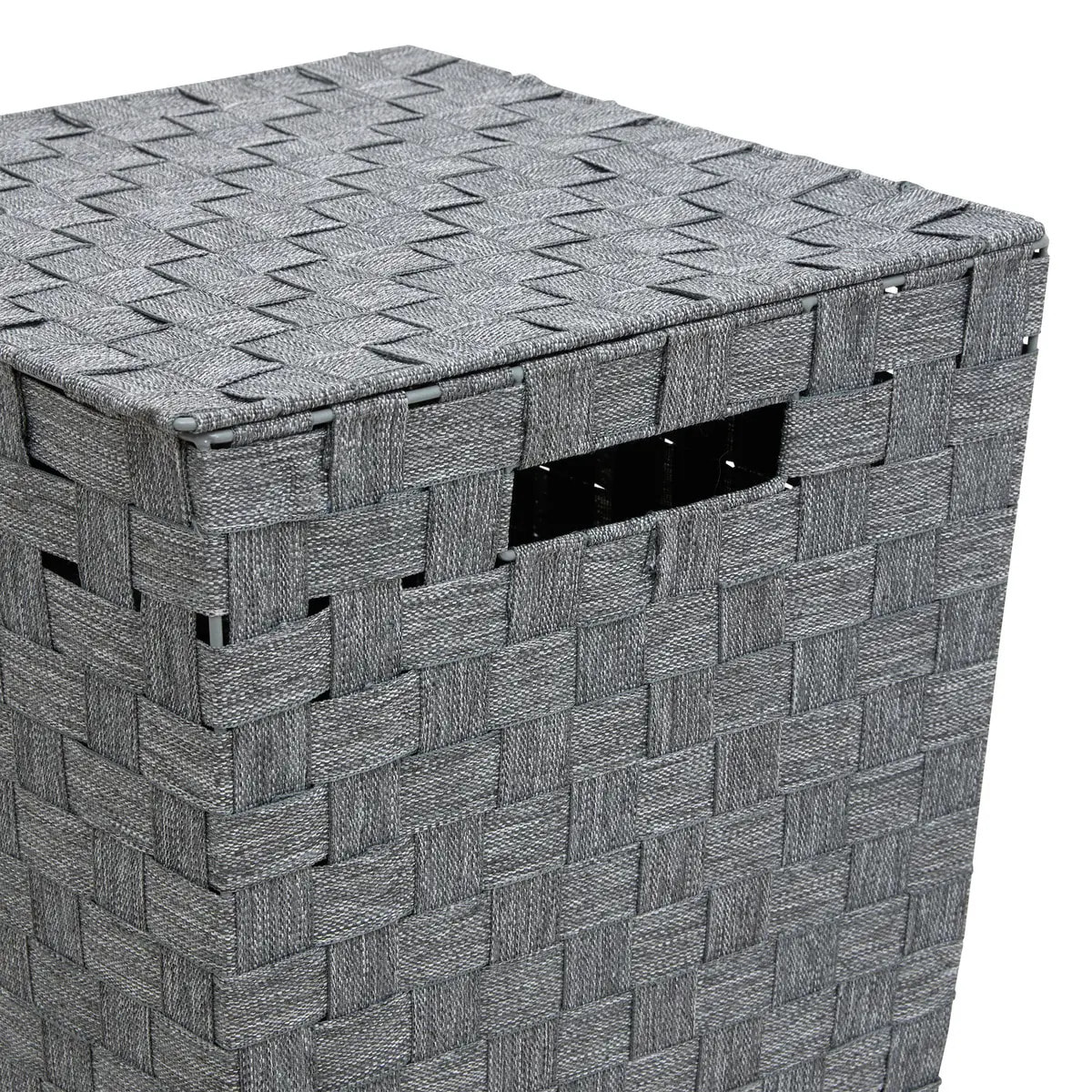 Panier à linge Lise 50L gris