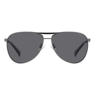 Gafas de Sol Polaroid PLD 2160/G/S/X KJ1 Polarizadas de Metal Hombre 62 mm