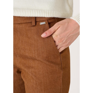 Pantalone Camomilla Visone