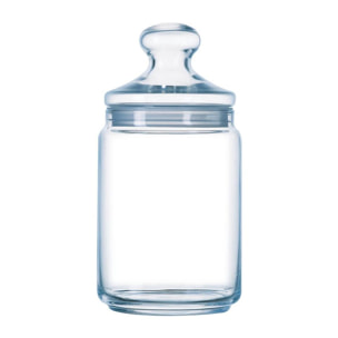 Pot de conservation 2L hermétique Pure Jar Club - Luminarc - verre trempé extra résistant