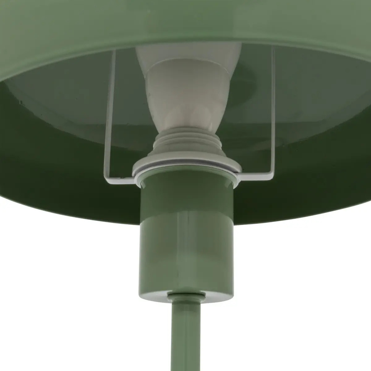 Lampe champignon à poser "Savio" vert H38cm