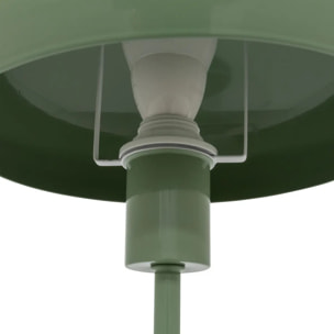 Lampe champignon à poser "Savio" vert H38cm