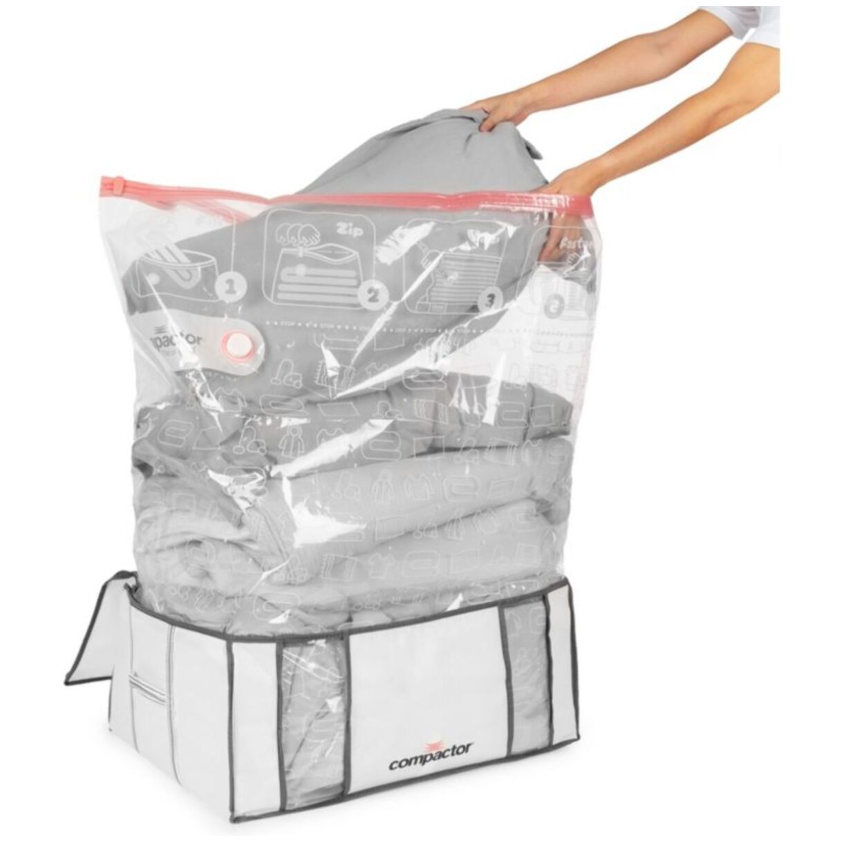 Housse COMPACTOR sac de rangement sous vide taille XXL très grande capacité