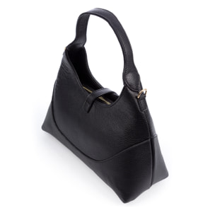 Belgioioso Bolso de hombro Mujer. Piel auténtica Dollaro