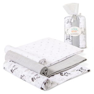 Gasas Pack 3ud. Panda