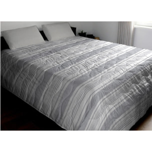 Trapuntino Estivo 100gr Disegno Riga24 Grigio