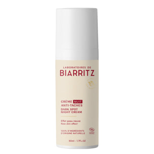 Anti-Taches - Crème Nuit Anti-Taches Bio Effet Peau Neuve 50ml