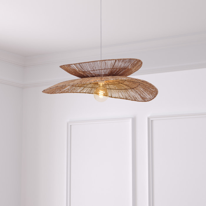 Suspension "Alara" jute beige D69,5cm