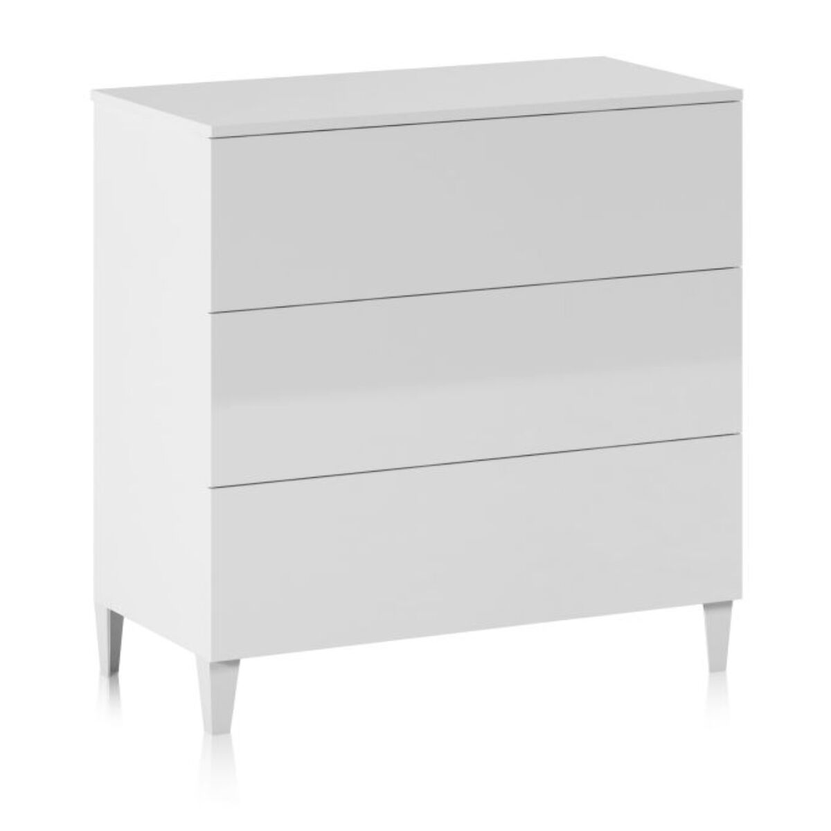 Cómoda 3 cajones Plex Blanco