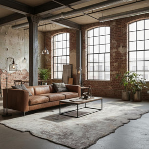 ATIPA Tapis salon kilim, Forme originale, Tissé à la main