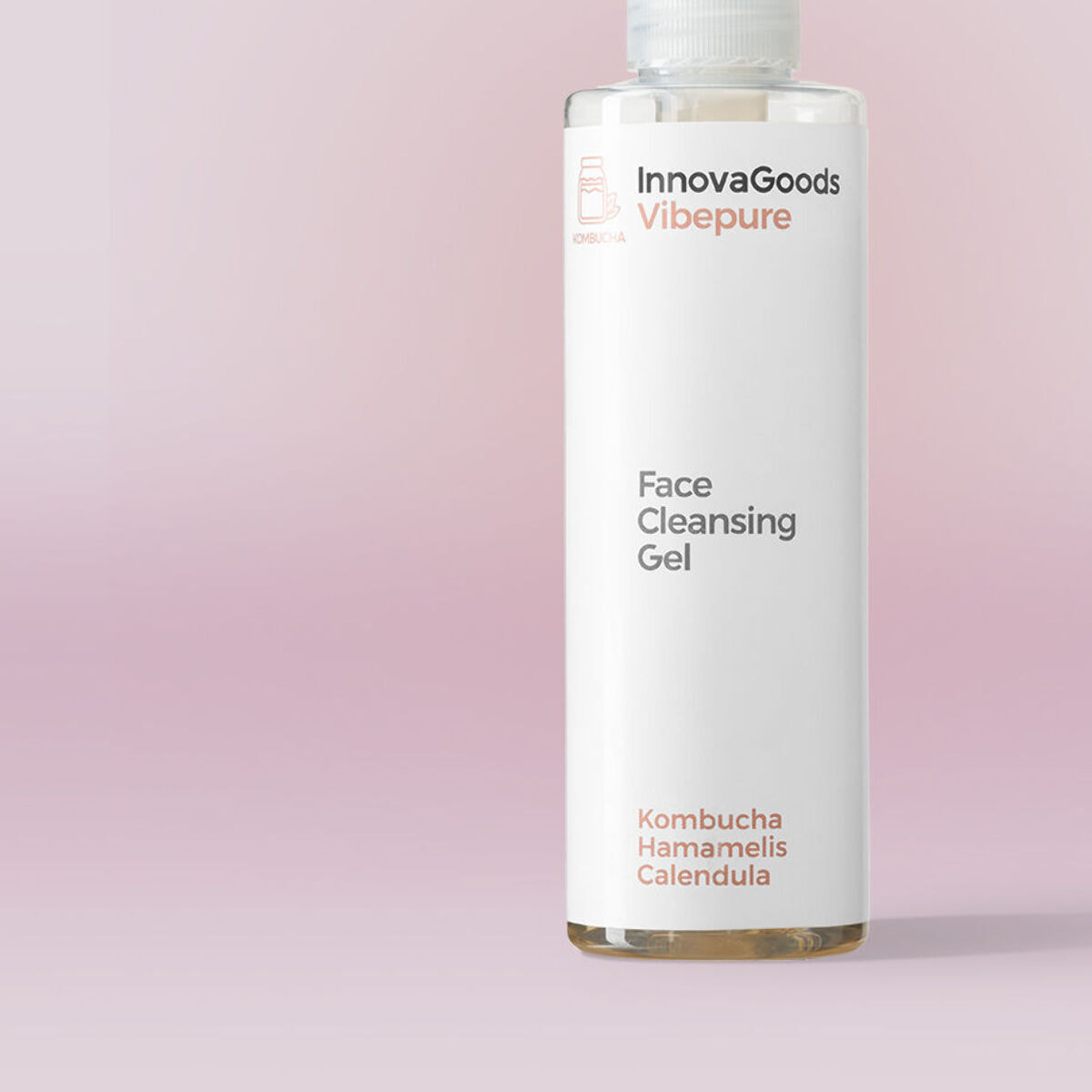 Gel nettoyant visage Kombucha Vibepure InnovaGoods 200 ml