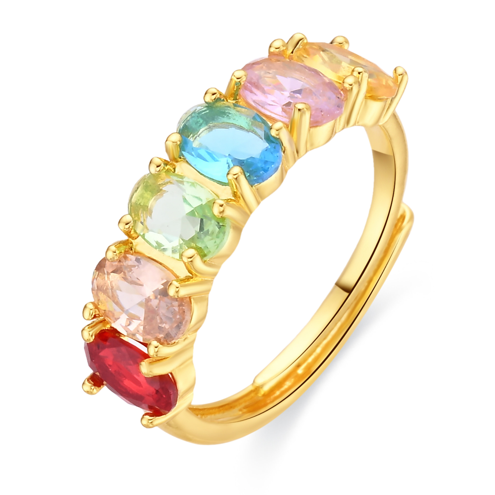 Anillo Draghi acabado oro amarillo 18k