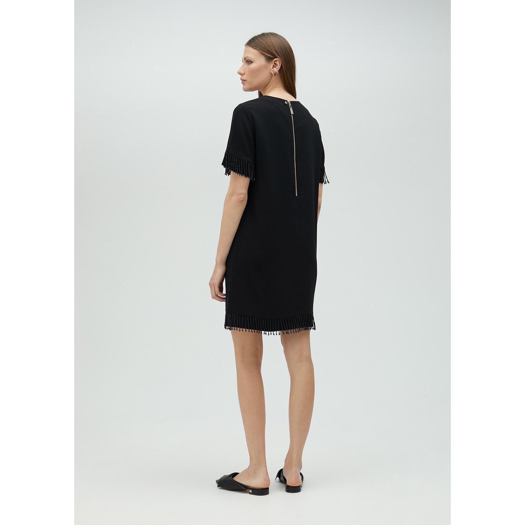 Vestito corto perline