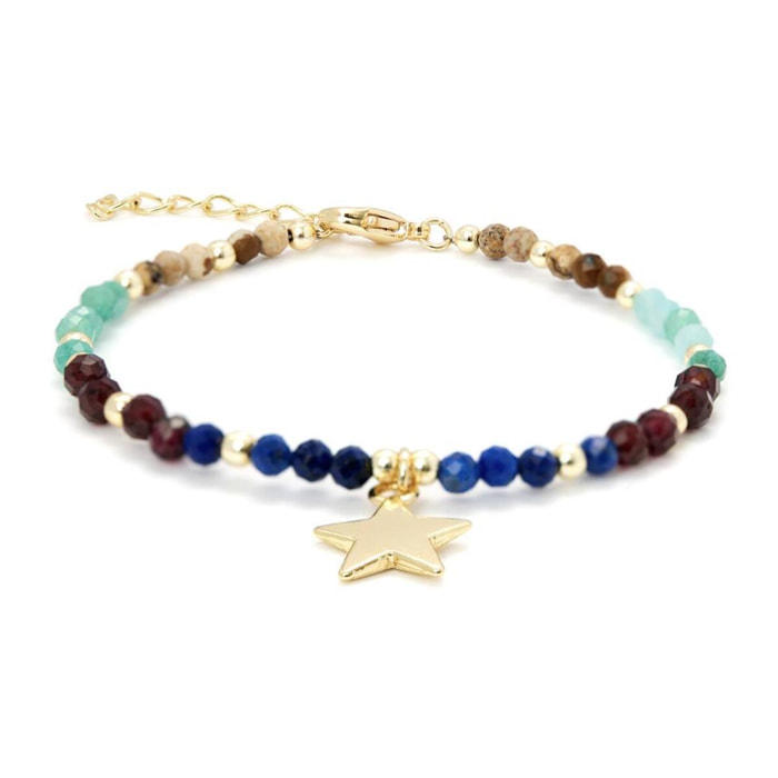 Pulsera Lux by Lux acabado en Oro Amarillo de 18 Kts