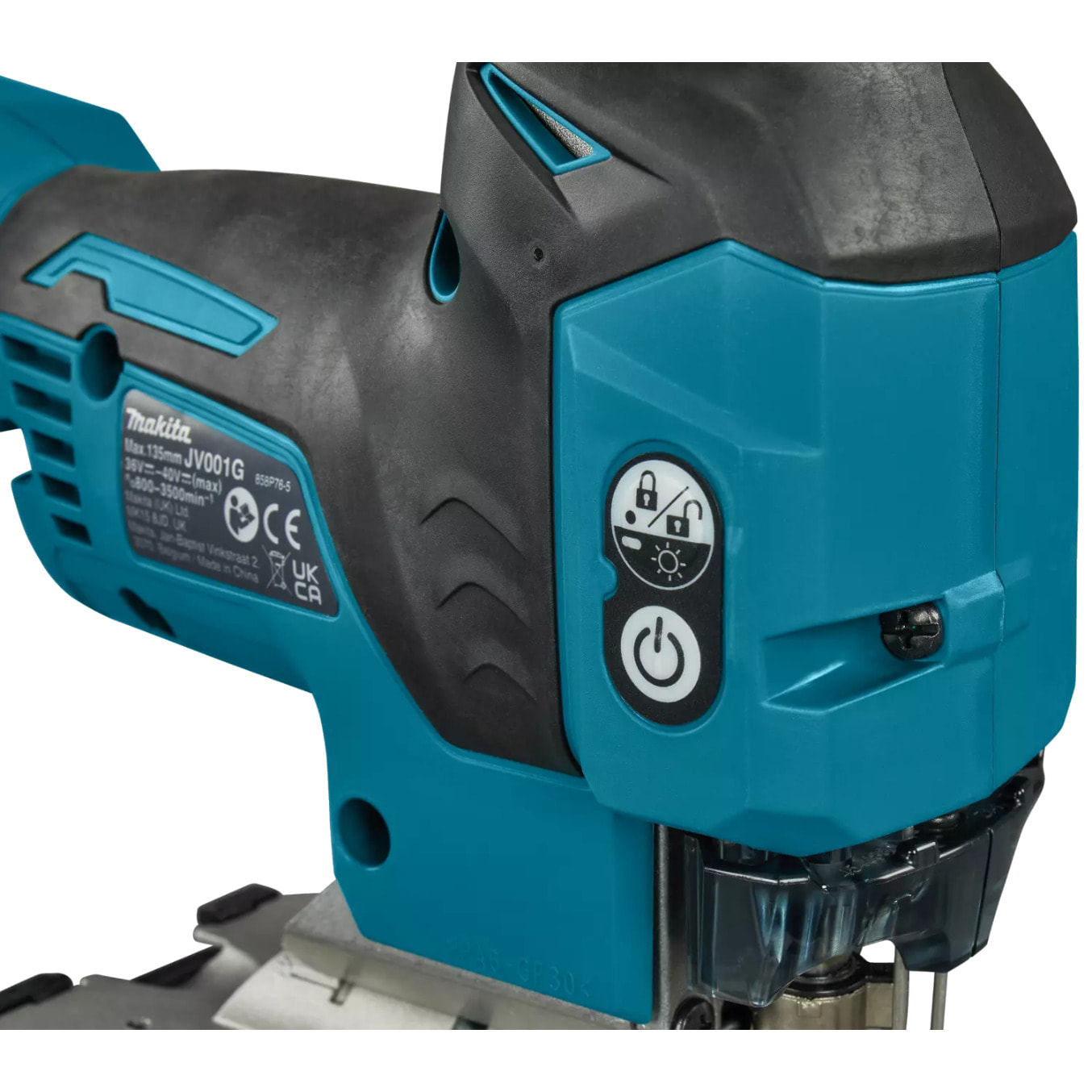 Scie sauteuse Pommeau XGT + 2 batteries 2,5 Ah + 1 Chargeur rapide + Coffret Makpac - MAKITA - JV001GD201