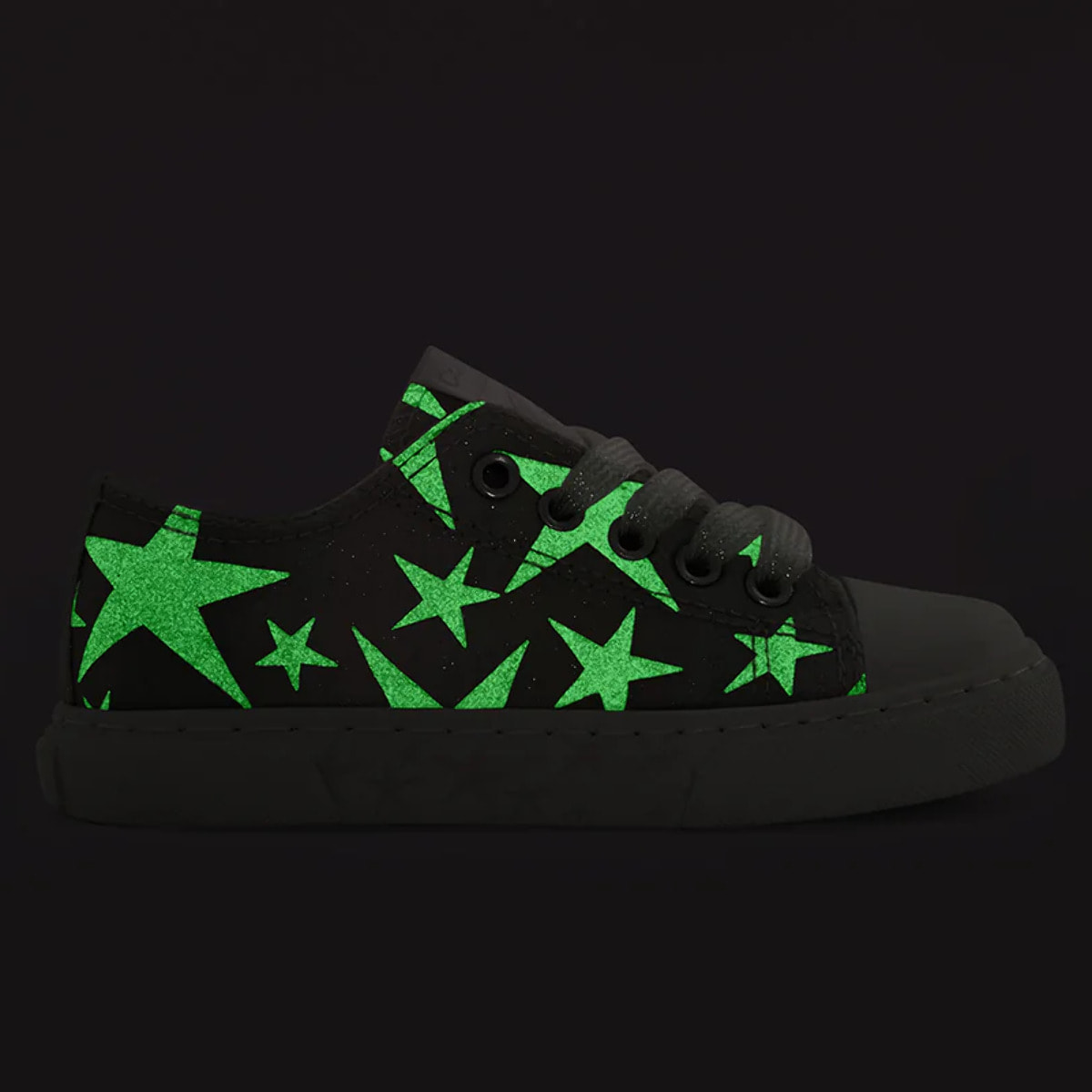 Zapatillas de Niña con Estampado de Estrellas y Brillo en la Oscuridad