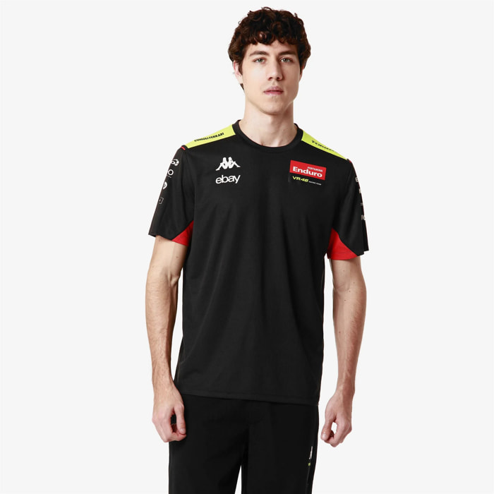Maglie gioco Kappa Uomo Amirymone Vr46 Nero