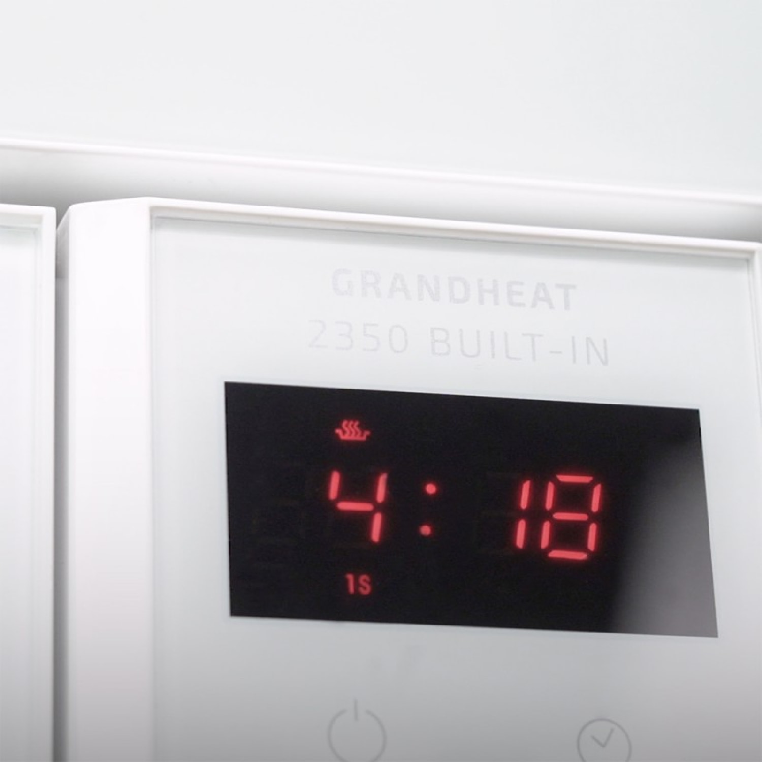 Microondas encastrable Digital GrandHeat 2350 Built-In White. 900W, Integrable,