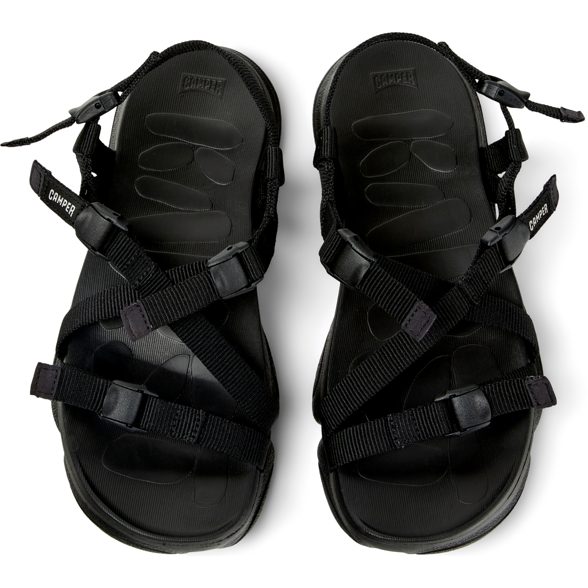 Sandalias - CAMPER Karst Sandal - Negro - Textil técnico