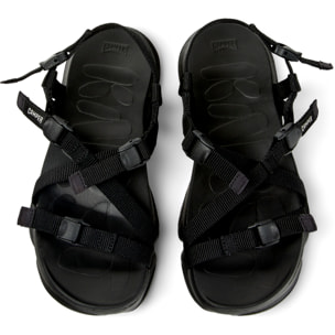 Sandalias - CAMPER Karst Sandal - Negro - Textil técnico