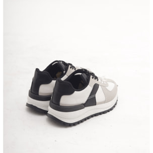 SNEAKERS RUNNING COLOUR BLOCK BIANCO