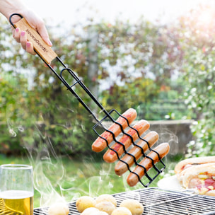 Grille de Barbecue pour Saucisses Sosket InnovaGoods