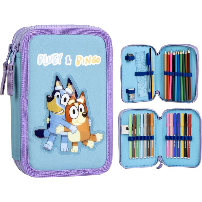 Plumier Con Accesorios Bluey