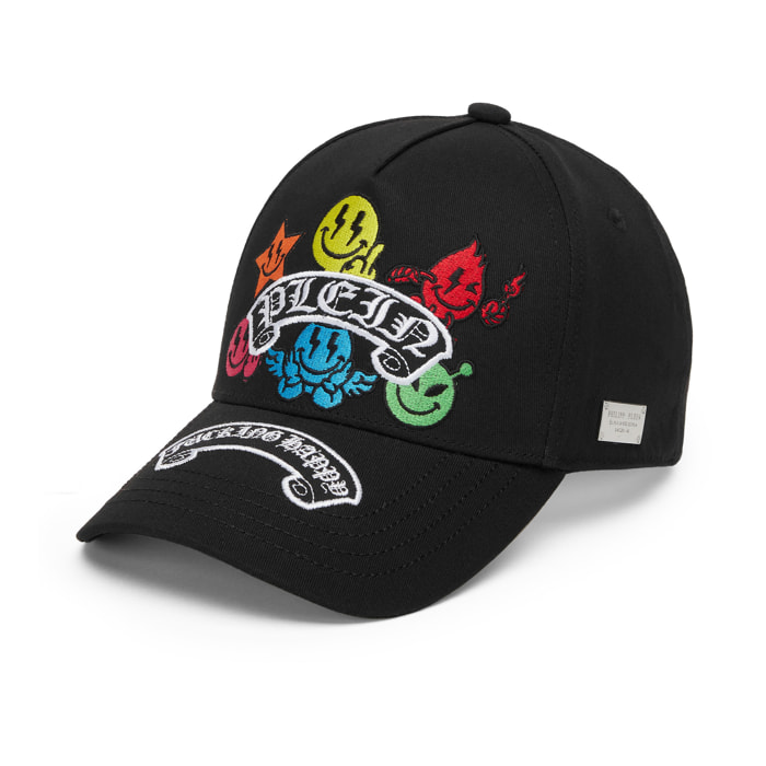 PHILIPP PLEIN Baseball Cap SMILE