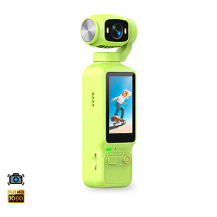 Cámara deportiva LK-032 de 48MPX con giro 180°, pantalla HD 1,97” ideal para fotos y vídeos en FHD, con grabación en ciclo y linterna. Incluye trípode y lanyard de muñeca.