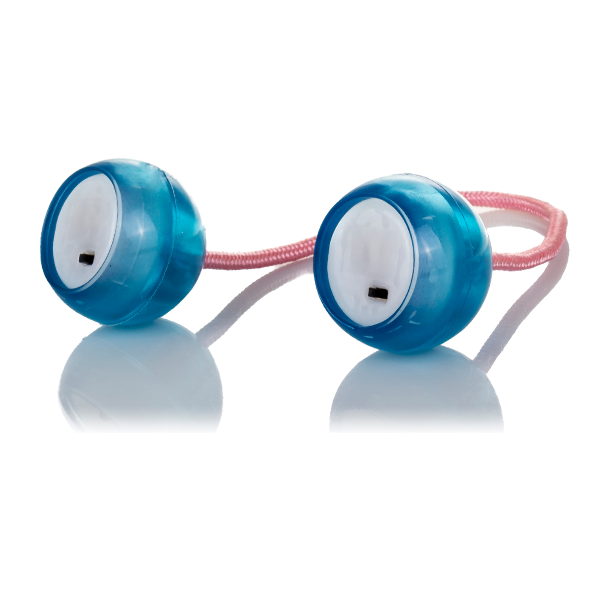 Clacker Ball anti-stress semi-sferica con luce LED multicolore