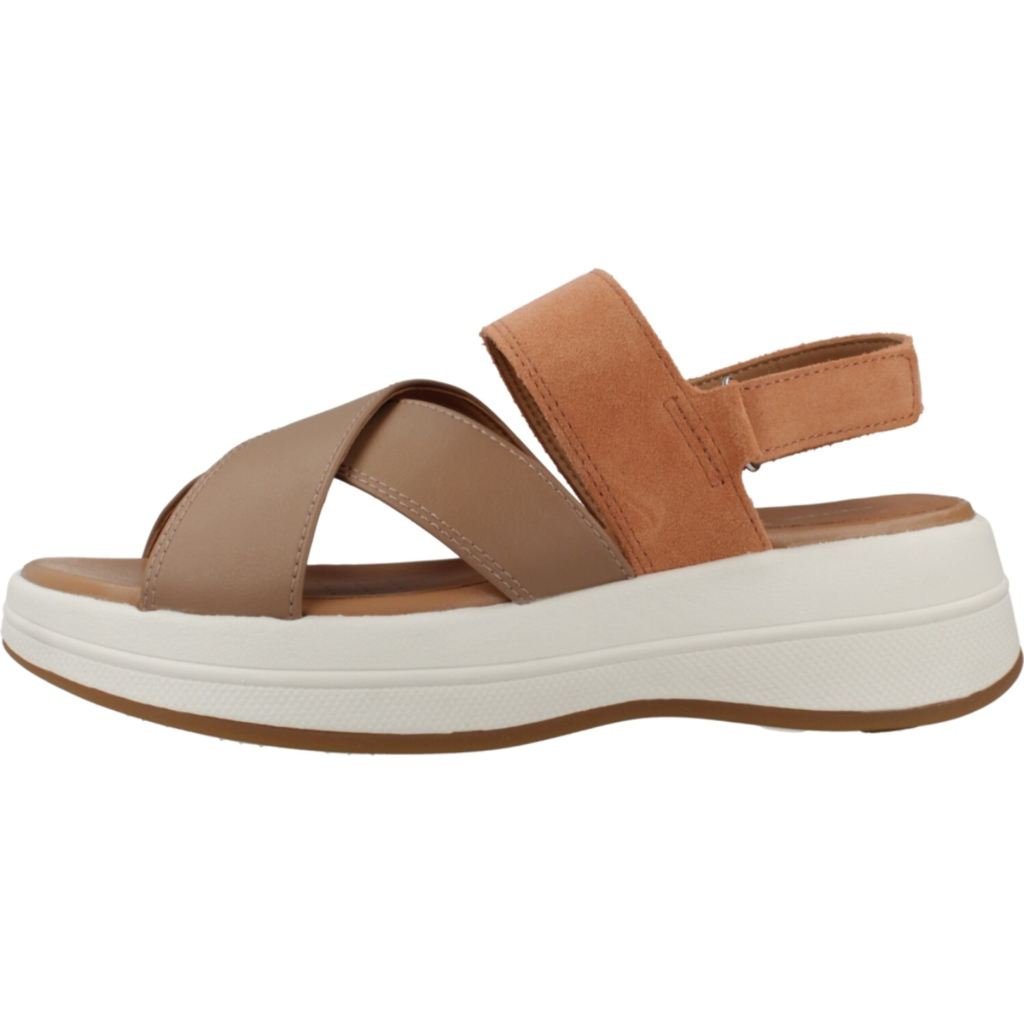 Sandalias Mujer de la marca GEOX  modelo D SPHERICA ECUB 3 S MARRON
