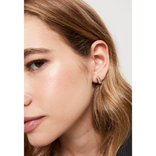 Pendiente SER NATURAL PLATEADO U