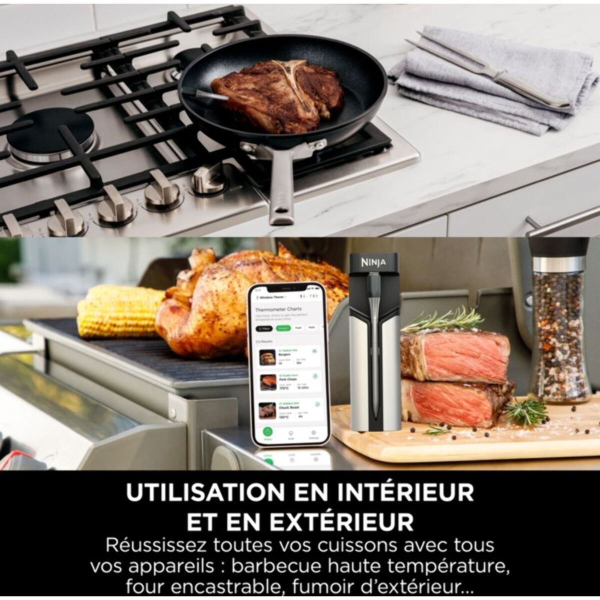 Thermomètre cuisson NINJA ProChef Wireless
