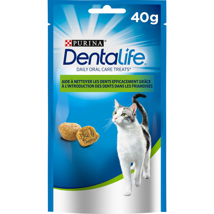 DENTALIFE Chat Friandises Poulet 40g - Lot de 8