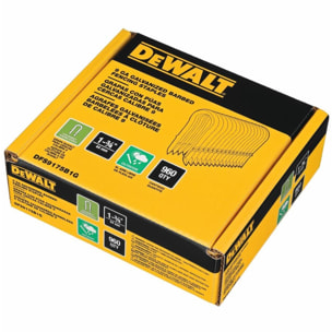 Agrafes crantées électro zinguées DEWALT 45 mm - DFS9175B1G-QZ