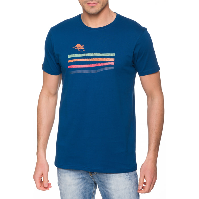 Camiseta Hot Buttered SUMATRAS Azul Claro