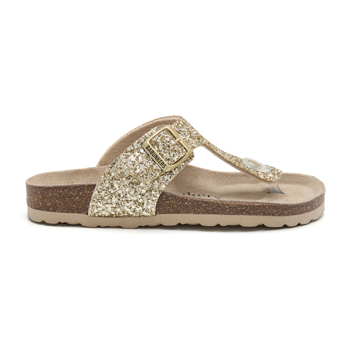 SANDALIA BABUNKERS DORADO