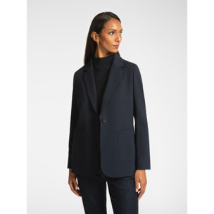 Elena Mirò - Blazer in punto Milano - Blu