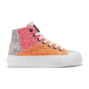 Zapatillas Altas Mujer One Way High Patch Multicolor D.Franklin