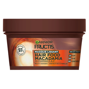 Lot de 6 - Garnier Fructis Hair Food Masque Macadamia 320ml