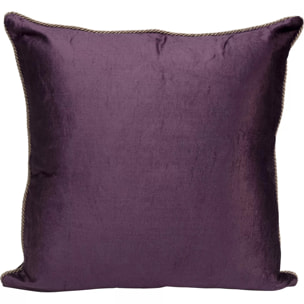Coussin violet fleurs Kare Design